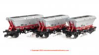 TT6036 Hornby EWS HFA Hopper Triple Pack with Canopy